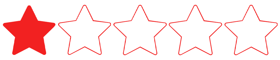 1,0 estrellas